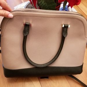 Kate spade pink and black purse,